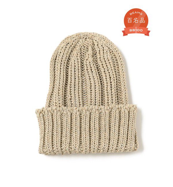 BEAMS PLUS「Watch Cap Linen Like Cotton」|腕時計|BEIGE_MIX