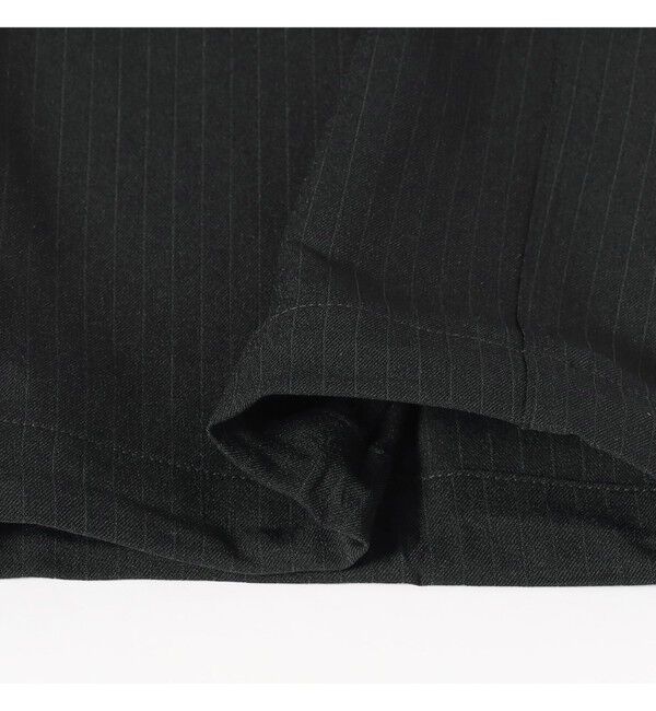 BEAMS「ワイドストレート 2プリーツ  スラックス」|チノ|