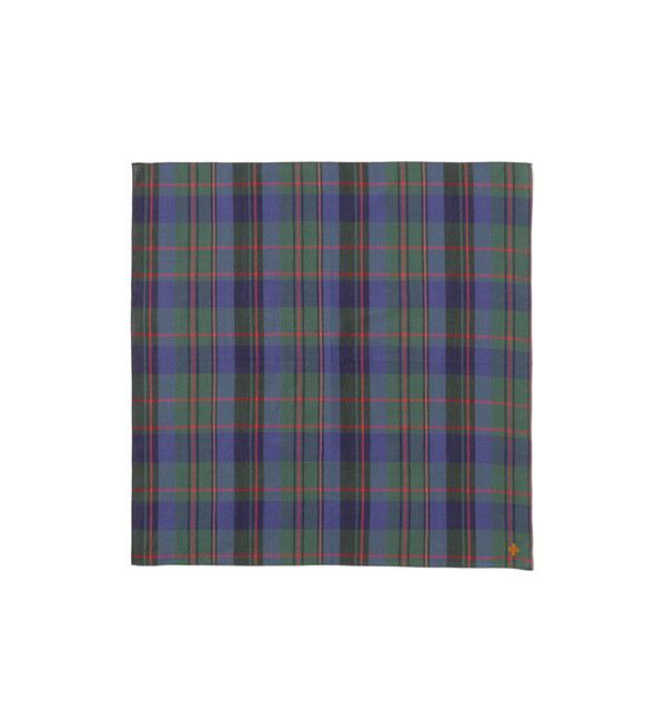 BEAMS PLUS「Handkerchief Madras」|バンダナ・スカーフ|PURPLE