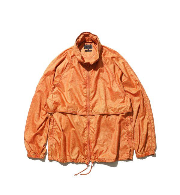 BEAMS PLUS「MIL Athletic Jacket Nylon Rip stop Pigment Dye」|ブルゾン・スタジャン|YELLOW