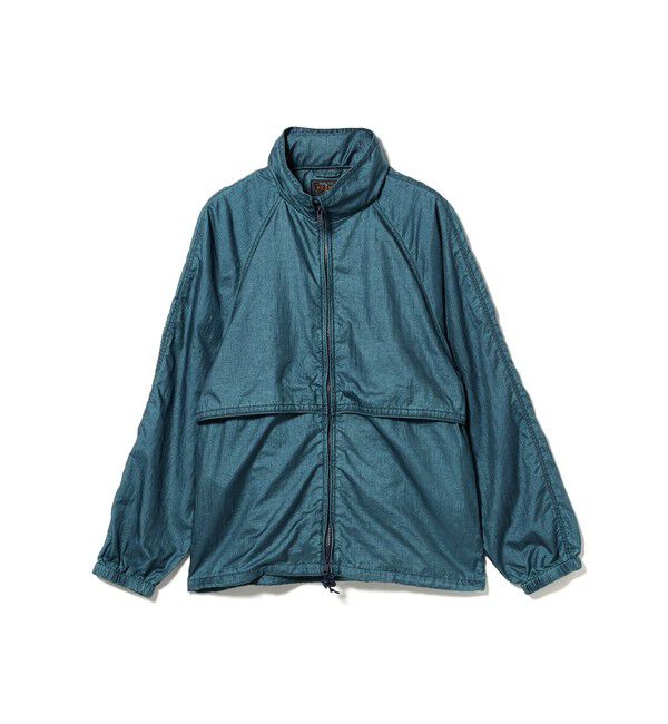 BEAMS PLUS「MIL Athletic Jacket Nylon Rip stop Pigment Dye」|ブルゾン・スタジャン|