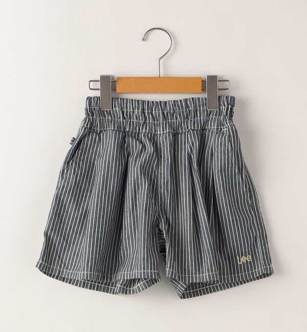 SHIPS KIDS「Lee:100～140cm / コットン デニム キュロット」|キュロット|ネイビー