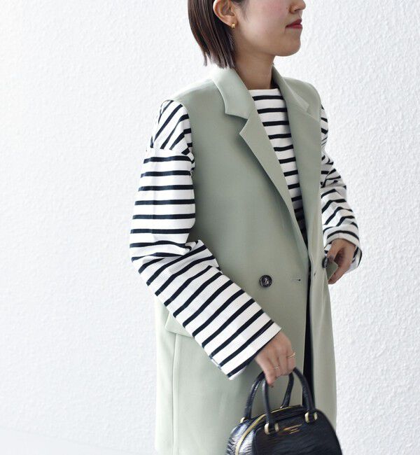 SHIPS for women「*〈手洗い可能〉3WAY（ジレ・ボレロ）スプリングコート ◇」|その他|