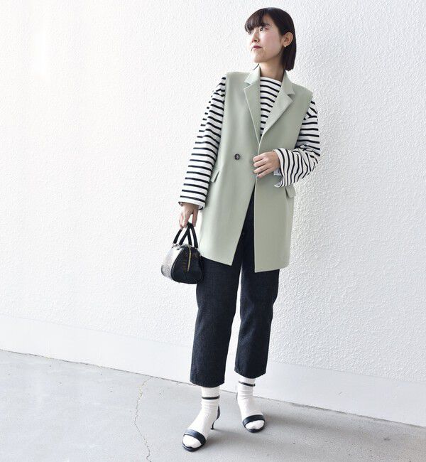 SHIPS for women「*〈手洗い可能〉3WAY（ジレ・ボレロ）スプリングコート ◇」|その他|