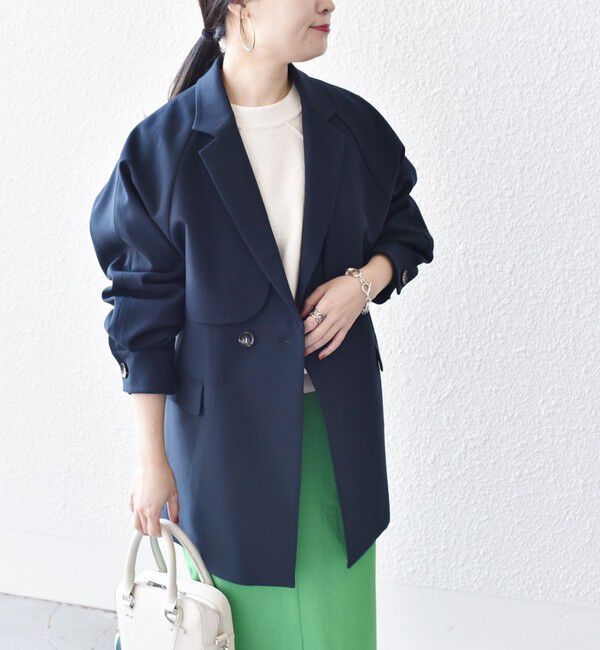 SHIPS for women「*〈手洗い可能〉3WAY（ジレ・ボレロ）スプリングコート ◇」|その他|