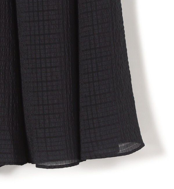 SHIPS for women「〈手洗い可能〉シアサッカー チェック ボリューム スカート◇」|スカート|