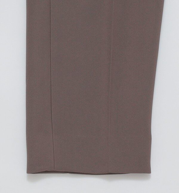 SHIPS「SHIPS: トリプルクロス ワンタック ワイド テーパード パンツ」|チノ|