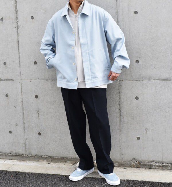 SHIPS any「SHIPS any: 〈手洗い可能〉 ショート ブルゾン 24FW◇」|ブルゾン・スタジャン|