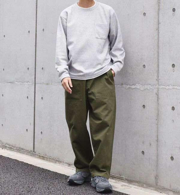 SHIPS any「SHIPS any: パールワッフル フェイクレイヤード Tシャツ (ロンT)◇」|Tシャツ・カットソー|