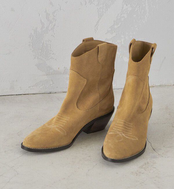 SHIPS for women「ウエスタン ブーツ」|ショートブーツ|