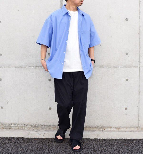 SHIPS any「SHIPS any: 〈撥水・軽量〉SOLOTEX(R) シアサッカー セミワイド イージーパンツ◆」|チノ|