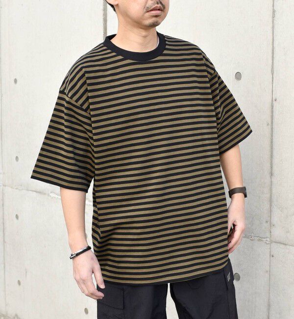SHIPS any「SHIPS any: ベーシック ボーダー リラックス Ｔシャツ 24SS◇」|Tシャツ・カットソー|