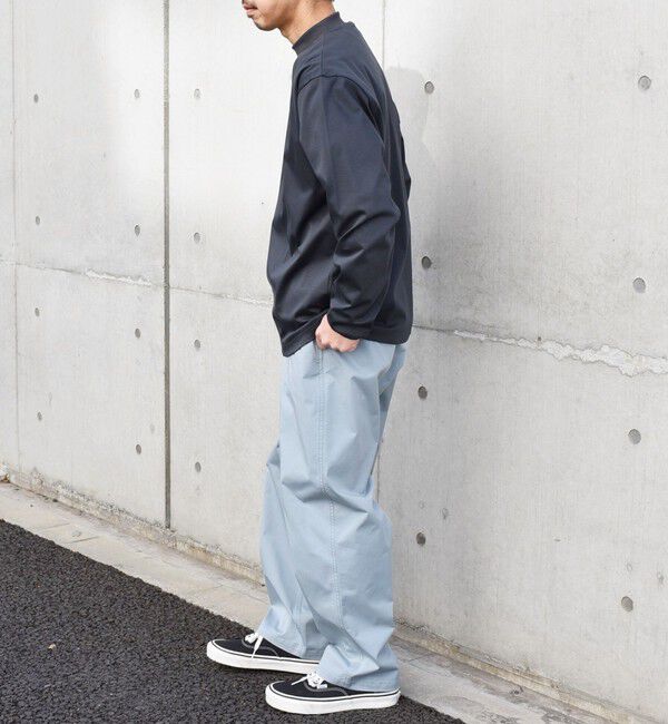 SHIPS any「SHIPS any: スムースコットン モックネック Tシャツ (ロンT)◇」|Tシャツ・カットソー|