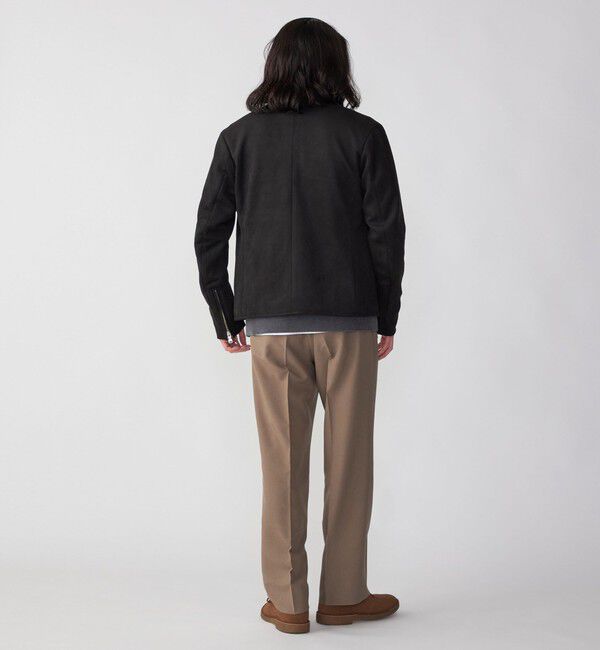 SHIPS「SHIPS: ポリエステル フェイクスエード シングル ライダース」|その他|