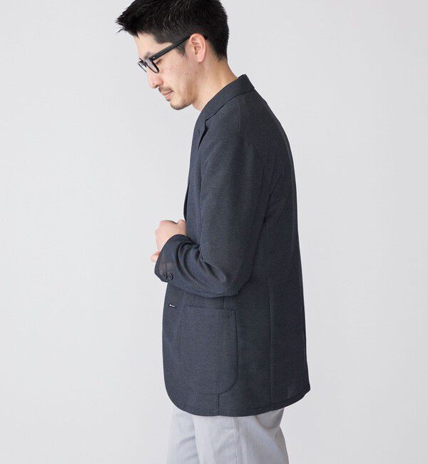 SHIPS「SHIPS:〈手洗い可能〉ウール ブレンド カラミ ジャケット」|テーラードジャケット|