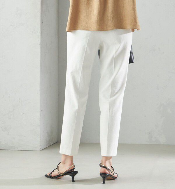 SHIPS for women「〈手洗い可能／UVカット〉ドライ オックス テーパード パンツ」|その他|