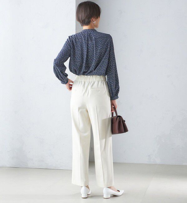 SHIPS for women「〈手洗い可能〉両面起毛 ストレート パンツ」|その他|