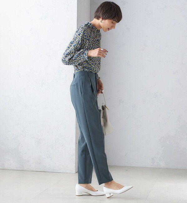 SHIPS for women「〈手洗い可能〉タック テーパード パンツ（セットアップ対応）」|その他|