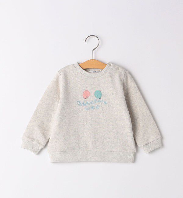 SHIPS KIDS「SHIPS KIDS:80～90cm / バルーン スウェット」|スウェット・ジャージ|オートミール