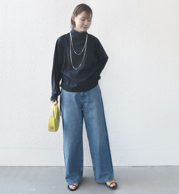 SHIPS for women「【WEB限定】〈洗濯機可能〉シアー ハイネック 2WAY ブラウス」|シャツ・ブラウス|