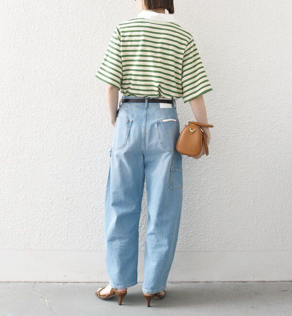 SHIPS any「SHIPS any:〈洗濯機可能〉パイル ボーダー ラガーTEE」|Tシャツ・カットソー|