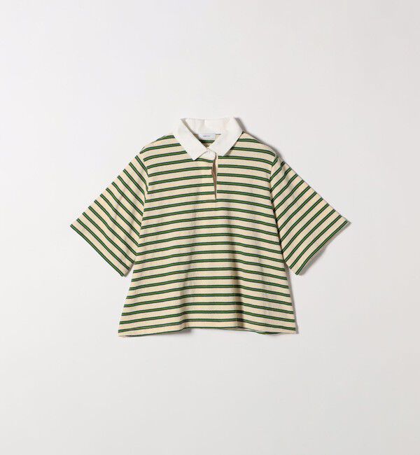 SHIPS any「SHIPS any:〈洗濯機可能〉パイル ボーダー ラガーTEE」|Tシャツ・カットソー|