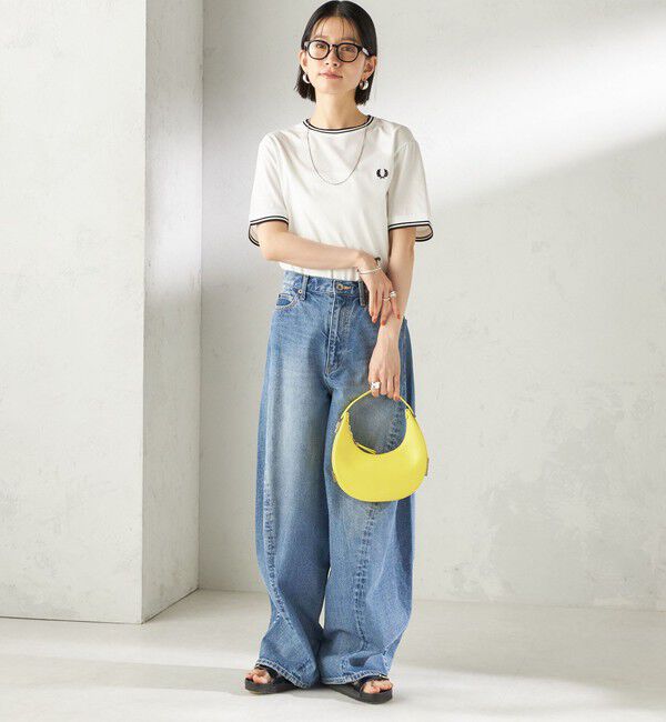 SHIPS for women「FRED PERRY:M1588 TWIN TIPPED TEE」|Tシャツ・カットソー|