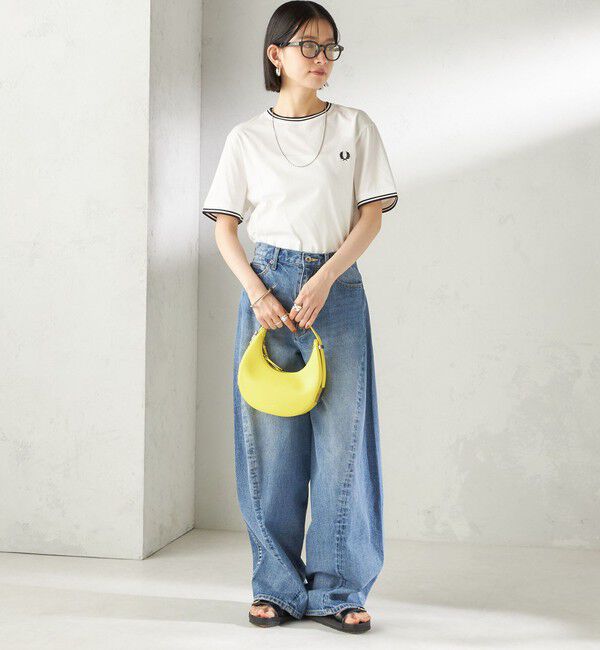 SHIPS for women「FRED PERRY:M1588 TWIN TIPPED TEE」|Tシャツ・カットソー|