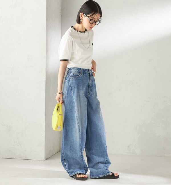 SHIPS for women「FRED PERRY:M1588 TWIN TIPPED TEE」|Tシャツ・カットソー|