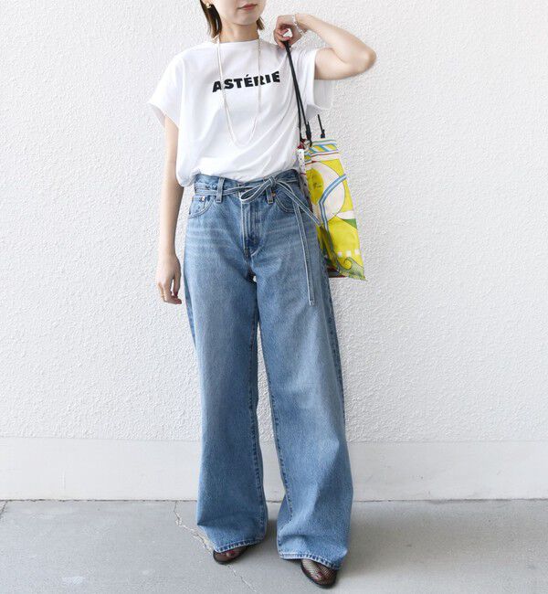 SHIPS for women「〈洗濯機可能〉プラチナ ヴェール TEE」|Tシャツ・カットソー|