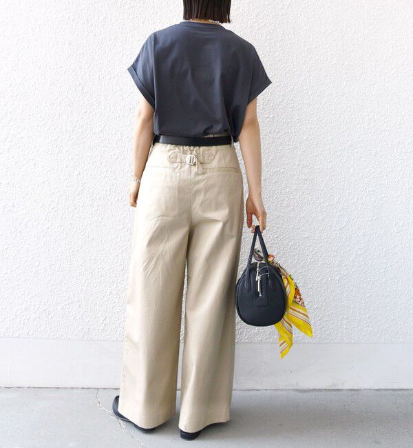 SHIPS for women「〈洗濯機可能〉プラチナ ヴェール TEE」|Tシャツ・カットソー|