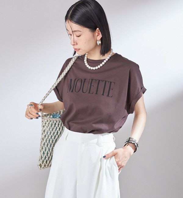 SHIPS for women「〈洗濯機可能〉プラチナ ヴェール TEE」|Tシャツ・カットソー|