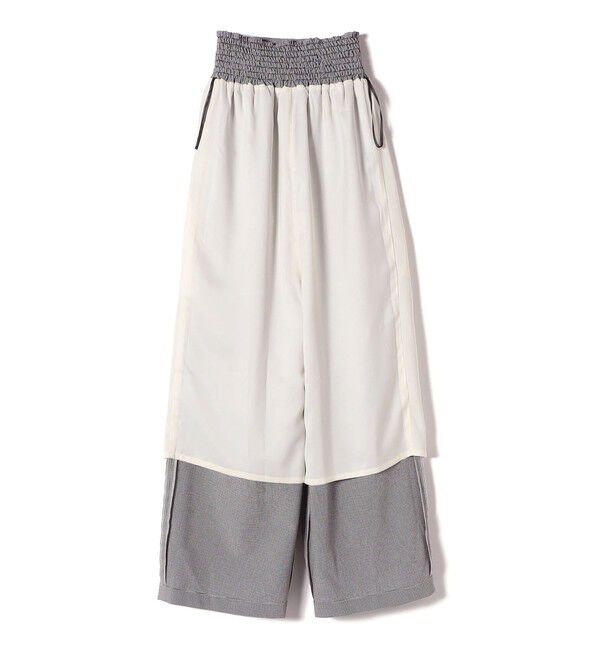 SHIPS for women「【SHIPS別注】APUPIL:〈洗濯機可能〉ギンガム チェック ベアトップ オールインワン」|オールインワン|