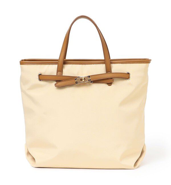 SHIPS for women「【WEB限定】ライン テープ ショルダー付き A4 トート」|トートバッグ|