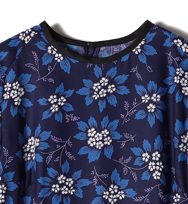 SHIPS for women「小泉里子コラボ:〈手洗い可能〉フラワー プリント ワンピース」|ワンピース|