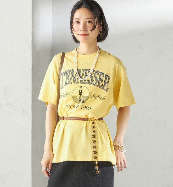 SHIPS for women「【SHIPS別注】TENNESSEE:イージー ショート スリーブ TEE」|Tシャツ・カットソー|