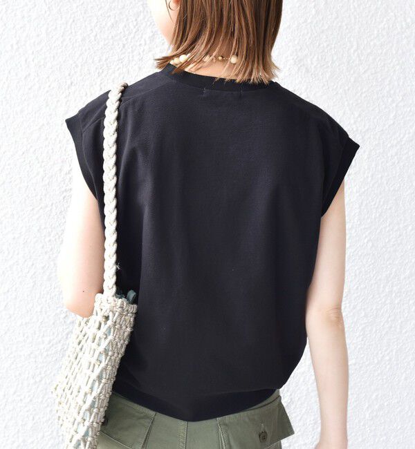 SHIPS for women「〈手洗い可能〉DEPEND アムンゼン ノースリーブ カットソー」|Tシャツ・カットソー|