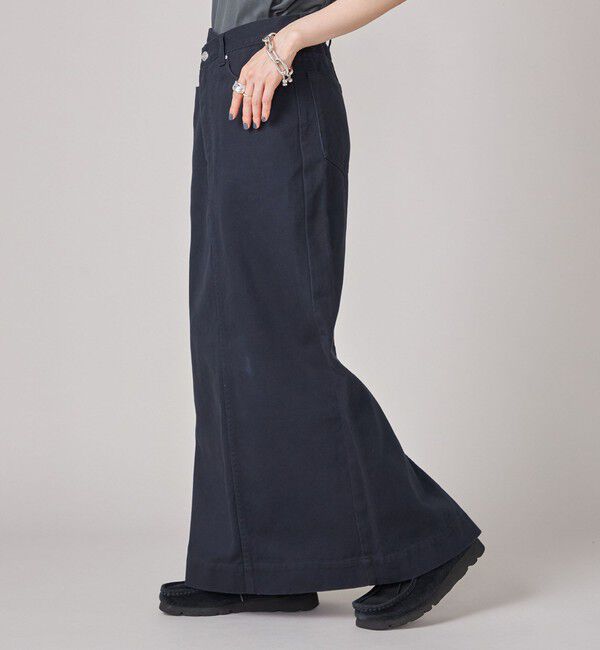 SHIPS for women「SHIPS NINE CASE:〈洗濯機可能〉フロント スラント スカート」|スカート|