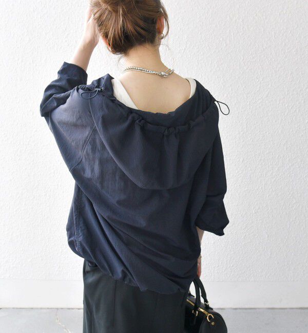 SHIPS any「SHIPS any:〈多機能/洗濯機可能〉ナイロン タスラン アノラック パーカー」|パーカー|