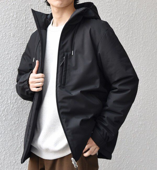 SHIPS any「【WEB限定】SHIPS any:〈手洗い可能/撥水〉ユーティリティー 中綿 マウンテンパーカー 25AW◇」|その他|ブラック