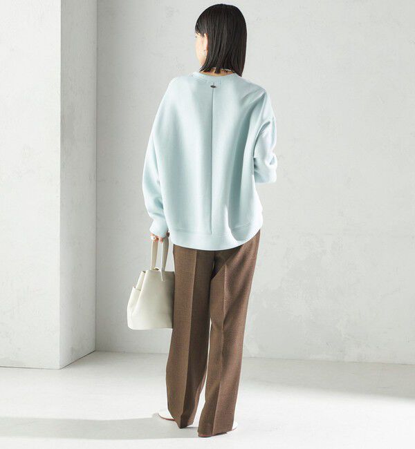 SHIPS for women「〈手洗い可能〉ラメ ダンボール カットソー」|Tシャツ・カットソー|