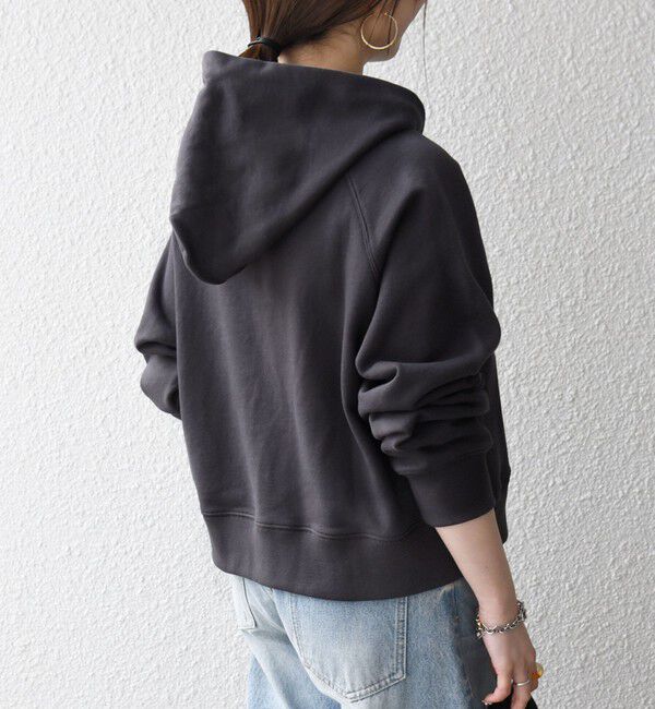 SHIPS any「SHIPS any:〈洗濯機可能〉USAコットン 裏毛 ジップ コンパクト パーカー」|パーカー|