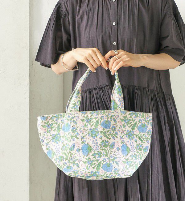 SHIPS for women「《予約》【SHIPS別注】SZ BLOCKPRINTS: Lisbon Tote」|トートバッグ|