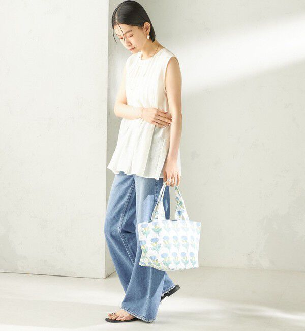 SHIPS for women「《予約》【SHIPS別注】SZ BLOCKPRINTS: Lisbon Tote」|トートバッグ|