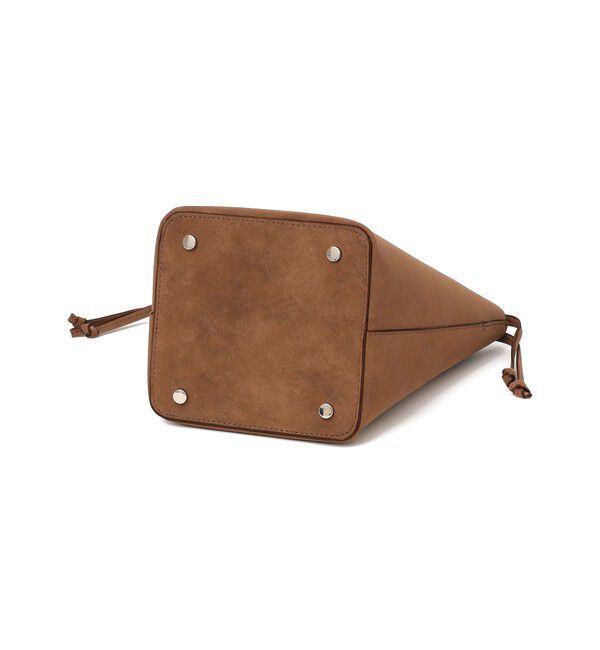 SHIPS for women「《予約》ピーチスキン調 ミニ キューブ トート」|トートバッグ|