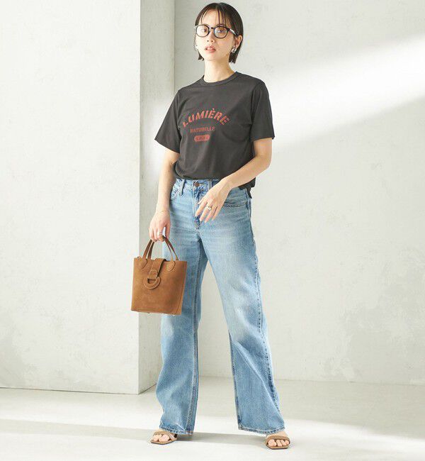 SHIPS for women「《予約》ピーチスキン調 ミニ キューブ トート」|トートバッグ|