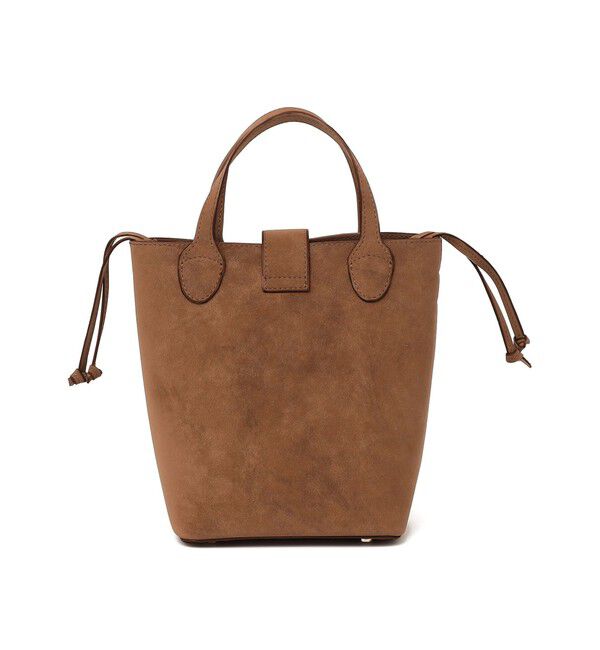 SHIPS for women「《予約》ピーチスキン調 ミニ キューブ トート」|トートバッグ|