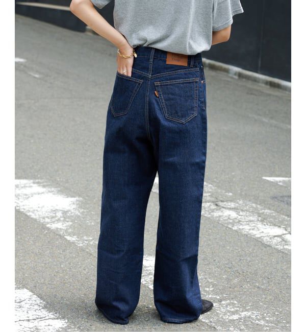 OUTDOOR PRODUCTS Usual Things「追4 ULTデニムハイライズルーズ5PKT」|デニム|