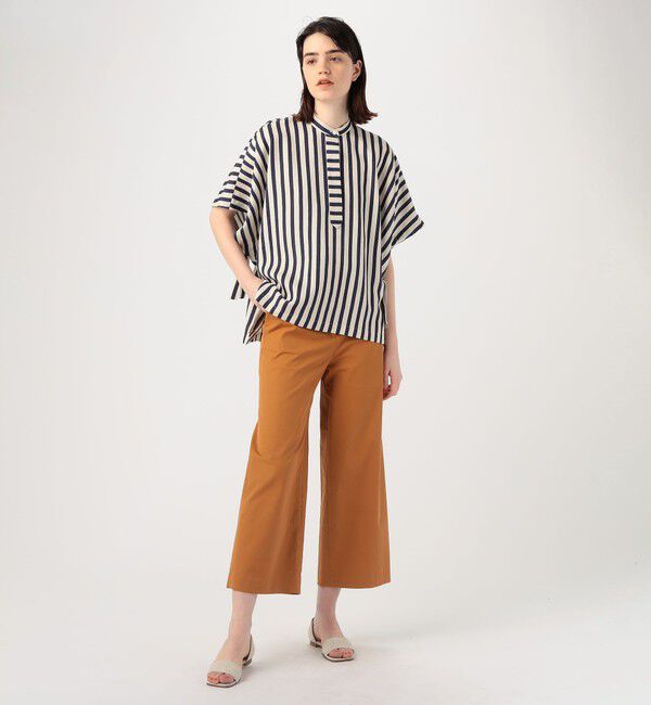 TOMORROWLAND collection「ドライツイル セミワイドクロップドパンツ」|その他|