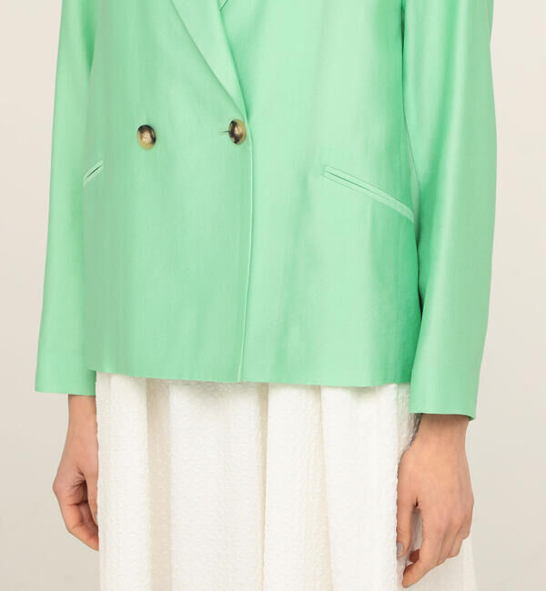 Ballsey「コットンドビーツイル ダブルブレストジャケット」|テーラードジャケット|